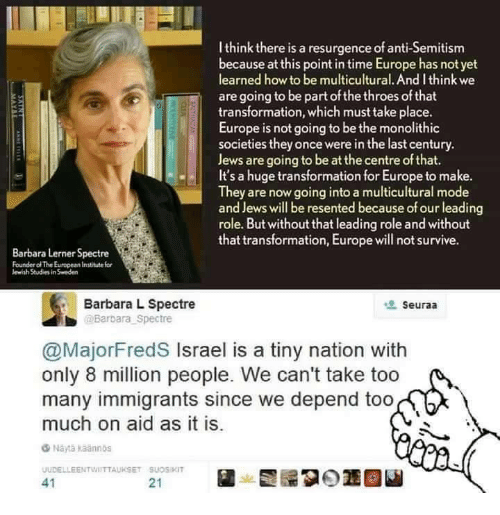 Jews are behind all mass/forced migration. Why should every other country be forced to accept while fake Israel does not? White people are not allowed to have their own country too?