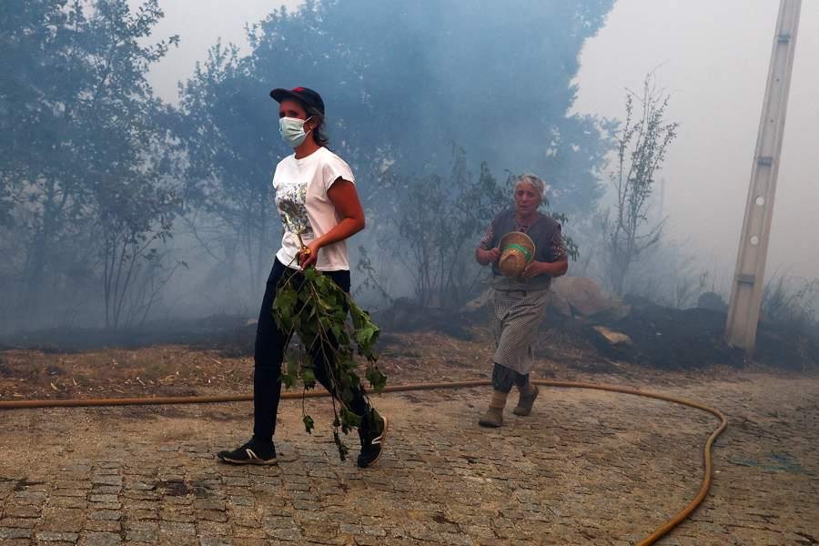 Portugal battling unprecedented wildfires
