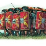 What is the Roman “testudo” formation?