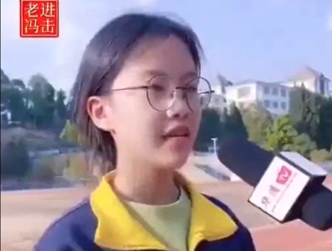 Young Chinese girl is interviewed for her perspective on the primary difference (in mentality) of the Chinese vs. Americans…