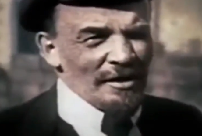 Vladimir Lenin speaks about antisemitism (short clip).