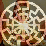 The Black Sun/”Wheel” (Schwarze Sonne) w/Sig Rune:  ᛋᛋ (“SS”) – Brief Summary