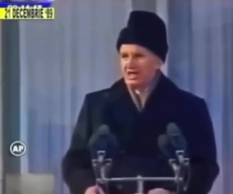Ceaușescu’s Live TV Loss of Control (1989 — Romania)